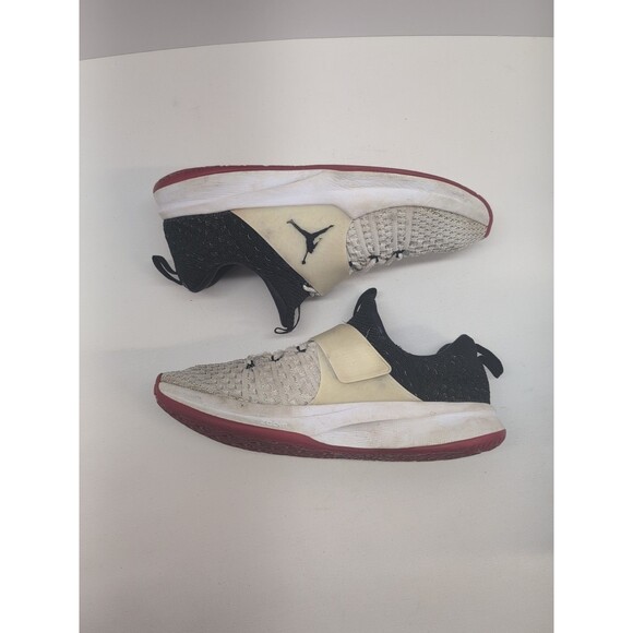 Jordan Zoom Separate PF Black White Red Flyknit Basketball Shoes Size 10.5 - Picture 6 of 10